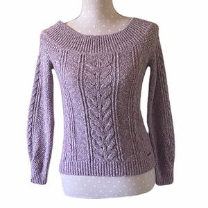Abercrombie & Fitch XS Over the Shoulder Sweater